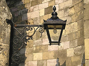 Guildhall detail: lamp
