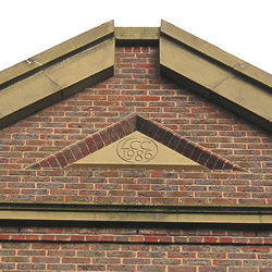 Modern building, Coppergate, 'LCC, 1986'