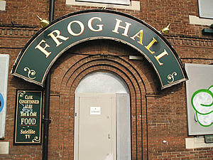 Frog Hall – front entrance