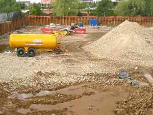 Former gasworks site