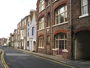 Marygate view, with Manor School