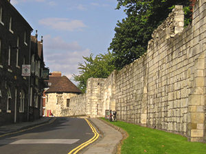 View along Marygate towards Bootham