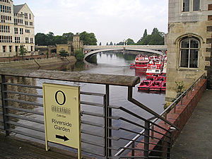 Riverside view – towards Lendal Bridge