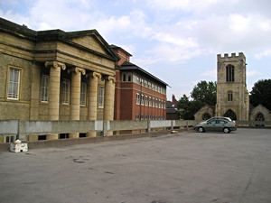 View across Stonebow