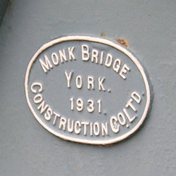 Monk Bridge Construction Co Ltd, York 1931