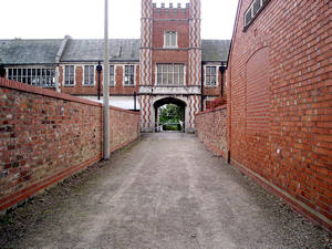 St Peter's School buildings, and the right of way