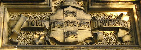 Detail: reads 'York Dispensary'