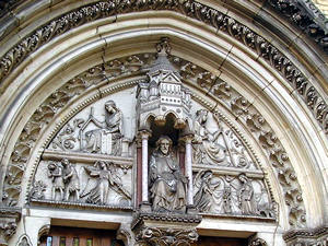 St Wilfrid's Church – details of carving