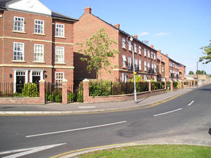 Recent development, Grosvenor Road, Clifton