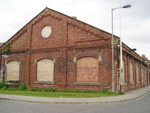 Former carriageworks building