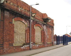 Abandoned buildings, former carriageworks site
