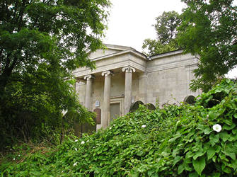 Cemetery chapel, view 1
