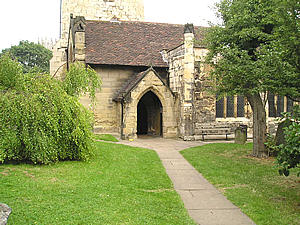 Holy Trinity Church, Goodramgate, from the Goodramgate entrance