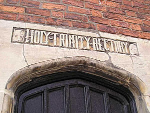 Holy Trinity Rectory – doorway