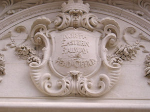 Detail from entrance