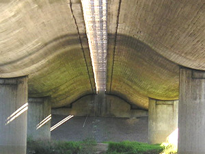 Bishopthorpe Bridge, underside, again