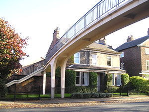 St Peter's school, bridge over Clifton