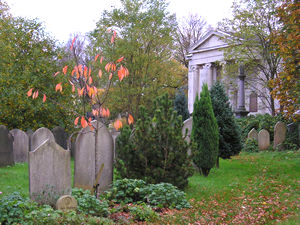 View of York Cemetery chapel