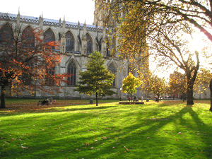 Dean's Park, afternoon in late October