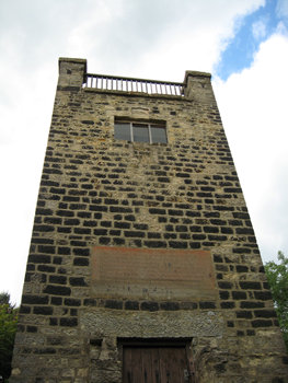 View of the observatory at Oldstead
