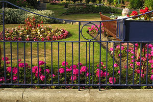 Filey war memorial garden