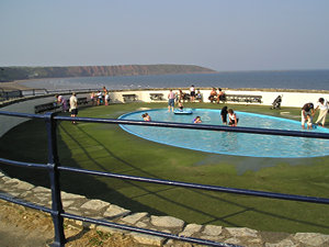 Paddling pool, Filey beach