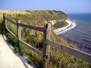 Flamborough, view from the clifftop path