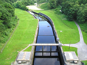 View from Thruscross Dam