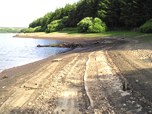 View of Thruscross Reservoir, from near start of walk