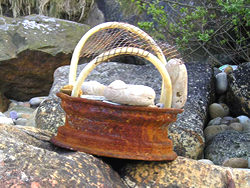 Sculpture, from beachcombing debris.
